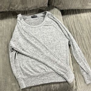 super light weight light grey long sleeve